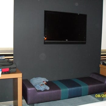 Aloft by Marriott Chesapeake - TV and desk area - Hotels Near Me - Chesapeake, Virginia
