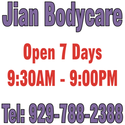 Jian Bodycare - Jian Bodycare & Massage Business Hours