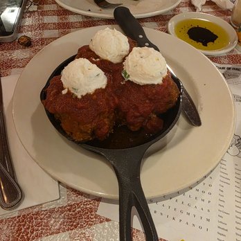 Buca di Beppo Italian Restaurant - Meatballs entree Excellent choice  Keto friendly - Italian Near Me - Pasadena, California
