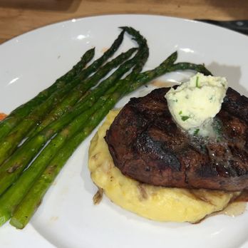 Seasons 52 - Filet with garlic butter - New American Near Me - Indianapolis, Indiana