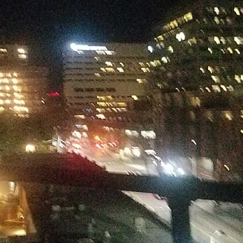 Hotel Sorrento - Night view from room balcony - Hotels Near Me - Seattle, Washington