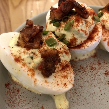 Batch Local Kitchen - Deviled Eggs - Cocktail Bars Near Me - West Palm Beach, Florida Batch Local Kitchen - Deviled Eggs - Cocktail Bars Near Me - West Palm Beach, Florida