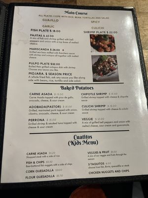 Menu photo 1 Los Cuates Seafood and Bar Chula Vista, CA Menu photo 1 Los Cuates Seafood and Bar Chula Vista, CA