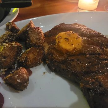 STK Steakhouse - Ribeye steak with truffle butter. - Bars Near Me - Denver, Colorado STK Steakhouse - Ribeye steak with truffle butter. - Bars Near Me - Denver, Colorado