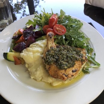 The Rendezvous Grill - Nettle chimichurri chicken. - New American Near Me - Welches, Oregon