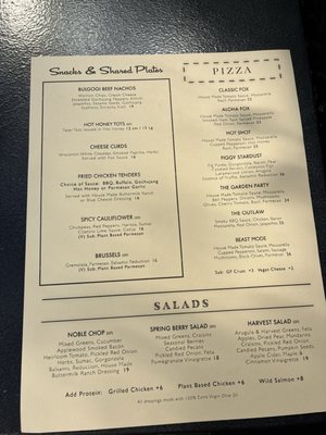 Menu photo 3 The Noble Fox Restaurant & Brewery Ashland, OR
