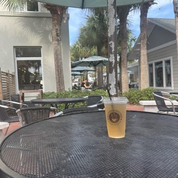 Southern Grounds - Jasmine tea outside area - Wine Bars Near Me - Neptune Beach, Florida