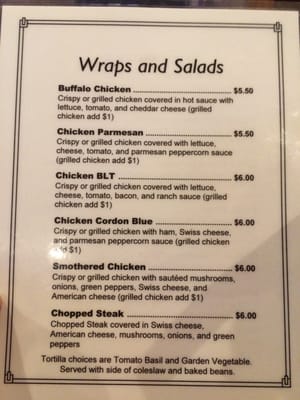 Menu photo 1 Spudz Reedsville, WI Menu photo 1 Spudz Reedsville, WI