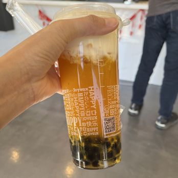 Happy Lemon - Passion fruit - Bubble Tea Near Me - Houston, Texas