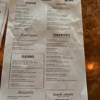 Burntwood Tavern - Menu - New American Near Me - Solon, Ohio Burntwood Tavern - Menu - New American Near Me - Solon, Ohio