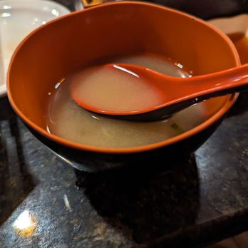 Ichi-Umi Sushi & Ramen - Miso soup comes with the bento box - Ramen Near Me - Austin, Texas Ichi-Umi Sushi & Ramen - Miso soup comes with the bento box - Ramen Near Me - Austin, Texas