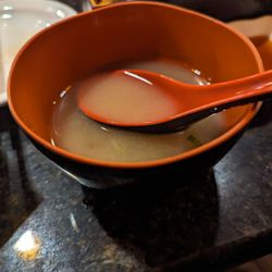 Ichi-Umi Sushi & Ramen - Miso soup comes with the bento box