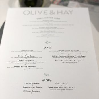 Olive & Hay - Italian Near Me - Napa, California Olive & Hay - Italian Near Me - Napa, California