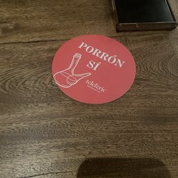 Sangria card (never came)