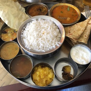 Anjappar - Non-veg thali. - Indian Near Me - New York, New York