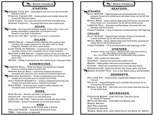 Menu photo 6 The Shrimp Shack Santa Rosa Beach, FL Menu photo 6 The Shrimp Shack Santa Rosa Beach, FL