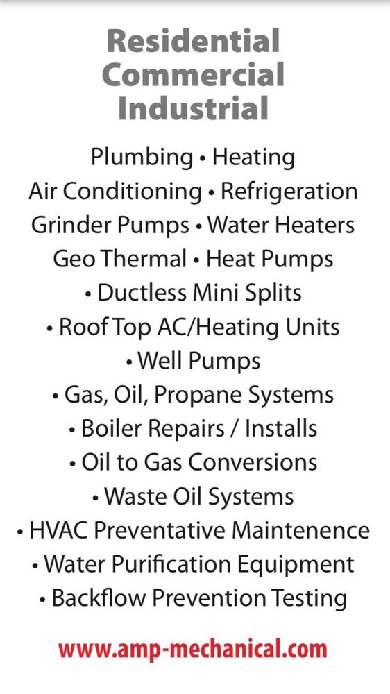 Slide of AMP Mechanical