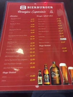 Menu photo 3 Bier Burger Curitiba, PR