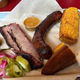 Two Item plate from Downtown BBQ in Santa Rosa, Ca.