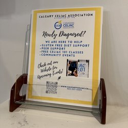 Avatara Pizza - Support for the local Calgary Celiac Association chapter.