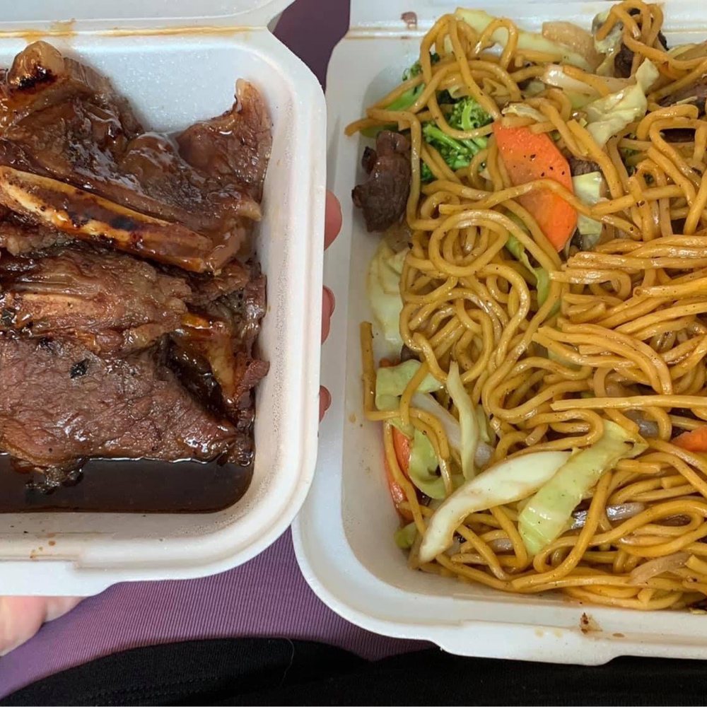 Toshi's Teriyaki - Short ribs and beef yakisoba - Japanese Near Me - Bellevue, Washington Toshi's Teriyaki - Short ribs and beef yakisoba - Japanese Near Me - Bellevue, Washington