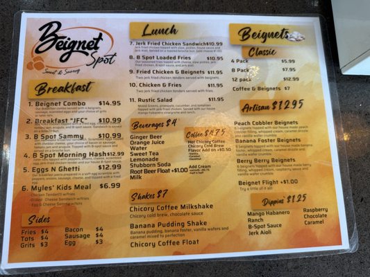 Menu photo 6 Beignet Spot Riverside, CA