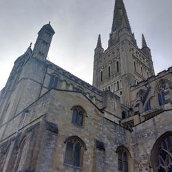 Norwich Cathedral - The structure of the cathedral is primarily in the Norman style