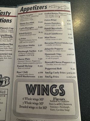 Menu photo 4 Carl's Tavern Pittsburgh, PA Menu photo 4 Carl's Tavern Pittsburgh, PA