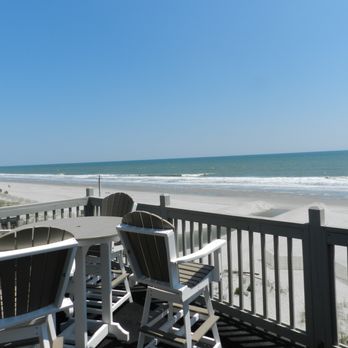 Old Colony Realty - Oceanfront view from Sea Cloisters II 301B, 3 bedroom, 2 bath condo - Vacation Rentals Near Me - Surfside Beach, South Carolina