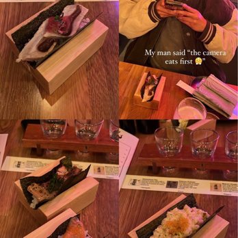 Yonsei Handrolls - · Seared Albacore, black garlic · Black cod & truffle butter · Spicy Scallop, yuzu-tobiko · Crab Roll · Toro & Takuan (pickled daikon - Japanese Near Me - Oakland, California Yonsei Handrolls - · Seared Albacore, black garlic · Black cod & truffle butter · Spicy Scallop, yuzu-tobiko · Crab Roll · Toro & Takuan (pickled daikon - Japanese Near Me - Oakland, California