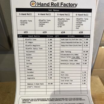Hand Roll Factory - Sushi Bars Near Me - Yorba Linda, California Hand Roll Factory - Sushi Bars Near Me - Yorba Linda, California