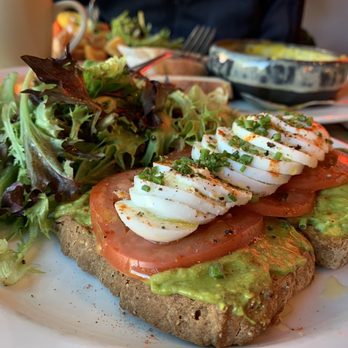 Foreigner - Avocado Egg Toast in a gluten free bread. - Breakfast & Brunch Near Me - San Mateo, California
