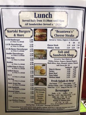 Menu photo 4 2 Minutes Two Zephyrhills, FL