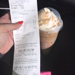 Dunkin' - Someone in front of me paid for mine, so I paid for the persons behind me. I hope they pay it forward 2 Thanks whoever you were. God Bless.