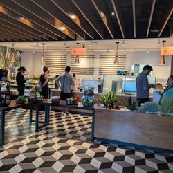 Cool coffee shop