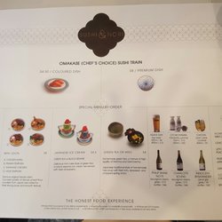 Sushi & Nori - Place mat and additional menu