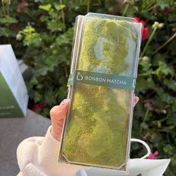 Bonbon Matcha - Matcha crepe roll cake (shaped like a burrito lol) - Bakeries Near Me - Cupertino, California Bonbon Matcha - Matcha crepe roll cake (shaped like a burrito lol) - Bakeries Near Me - Cupertino, California