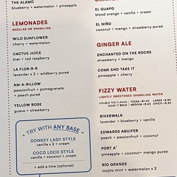 Sodamigo - Menu - Juice Bars & Smoothies Near Me - San Antonio, Texas