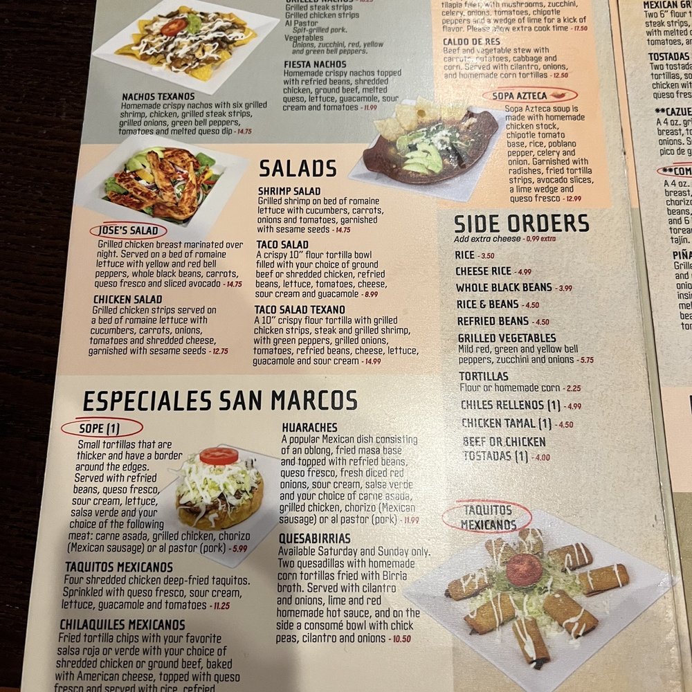 Menu Menu