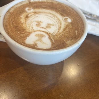 The Nest Cafe - Winnie Pooh Latte - Breakfast & Brunch Near Me - Frisco, Texas