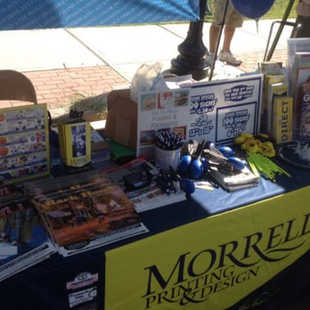 Morrell Printing and Design - Morrell Printing's booth at the Farmingville Street Fair, an event hosted annually by the Farmingville Hills Chamber of Commerce. - Marketing Near Me - Medford, New York Morrell Printing and Design - Morrell Printing's booth at the Farmingville Street Fair, an event hosted annually by the Farmingville Hills Chamber of Commerce. - Marketing Near Me - Medford, New York