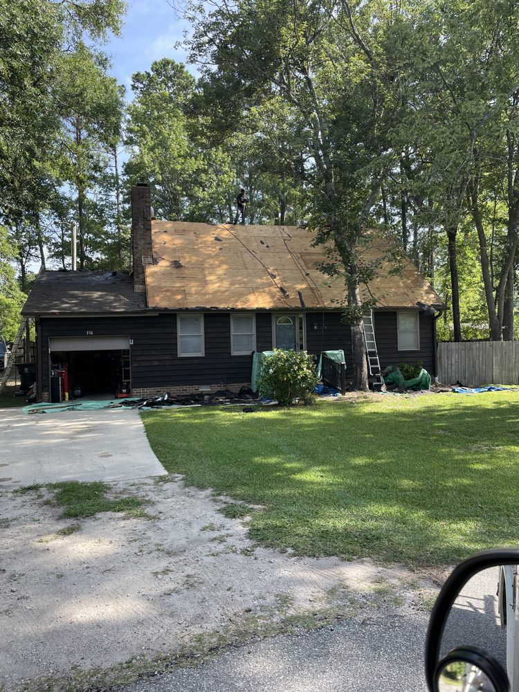 Slide of N&S Roofing