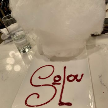 SoLou - Complimentary cotton candy - New American Near Me - Baton Rouge, Louisiana