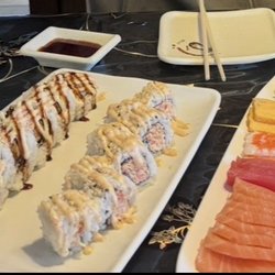 Roll'n Pin - Sashimi special Roll crunchy crab roll