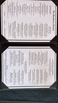 Menu photo 4 The Blackberry Kitchen Fraser Valley Regional District, BC Menu photo 4 The Blackberry Kitchen Fraser Valley Regional District, BC