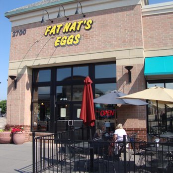Fat Nat's Eggs - Outside of the building, view looking northwest. - New American Near Me - St. Anthony, Minnesota Fat Nat's Eggs - Outside of the building, view looking northwest. - New American Near Me - St. Anthony, Minnesota
