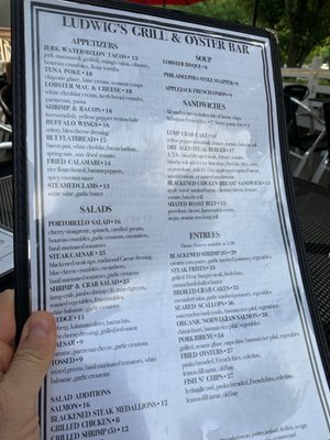 Menu photo 1 Ludwig's Grill and Oyster Bar Glenmoore, PA Menu photo 1 Ludwig's Grill and Oyster Bar Glenmoore, PA