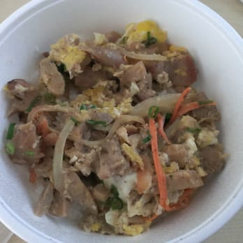 Aloha Sushi - Oyako donburi. Smelled like sesame oil and usually oyako is cooked in some shoyu based sauce. - Sushi Bars Near Me - Honolulu, Hawaii Aloha Sushi - Oyako donburi. Smelled like sesame oil and usually oyako is cooked in some shoyu based sauce. - Sushi Bars Near Me - Honolulu, Hawaii