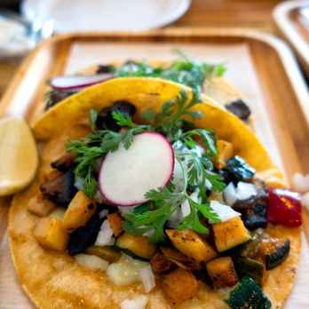 Mala Madre Taqueria - Vegetarian Taco: $5.45 ($5.93 with tax) - Tacos Near Me - Westbury, New York Mala Madre Taqueria - Vegetarian Taco: $5.45 ($5.93 with tax) - Tacos Near Me - Westbury, New York