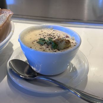 Lure Fish House - Clam chowder 4/5. Delicious but could use more clams. - Seafood Near Me - San Luis Obispo, California Lure Fish House - Clam chowder 4/5. Delicious but could use more clams. - Seafood Near Me - San Luis Obispo, California